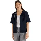Cecil Kurzarm Sweatjacke mit Kapuze - L