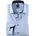 Businesshemd Herren Gr 43 N-Gr blau hellblau Web Obermaterial 100 Baumwolle Hemden