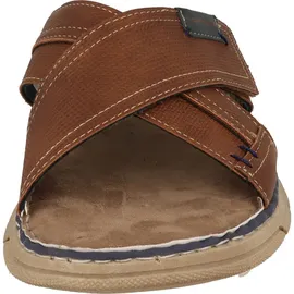 Tom Tailor Flacher Slipper Herren Cognac 41