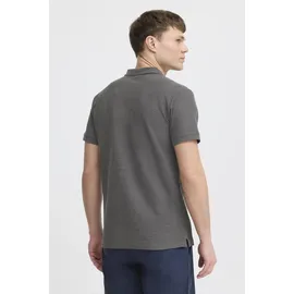 !Solid Poloshirt SOLID "Poloshirt SDHattim", Herren, Gr. L, schwarz (schwarz, mid grau melange), Obermaterial: 100% Baumwolle CO., Shirts