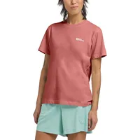 Jack Wolfskin Essential Kurzarm-t-shirt - Mineral Red - M