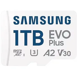 Samsung microSD EVO Plus (2024) mit SD-Adapter, 1 TB