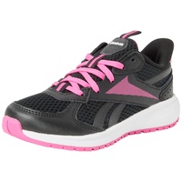 Reebok Road Supreme 4.0 Sneaker, Core Black Laser Pink F23 Core Black, 36.5