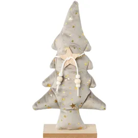 Creativ deco Dekobaum 14 x 24 cm grau