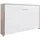 WIMEX Juist 120 x 200 cm horizontal weiß/san remo eiche nachbildung