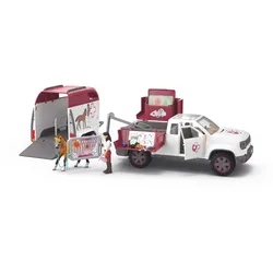 Schleich HORSE CLUB Mobile Tierärztin mit Anhänger, Tier, 5 Jahr(e), Mehrfarbig