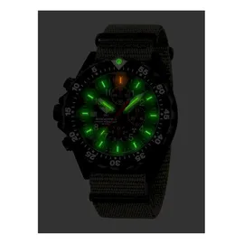 KHS Herrenuhr Chronograph Shooter MKII mit Natoband Oliv