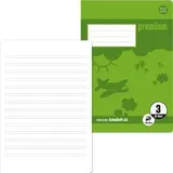 Staufen Schulheft Premium A5, 32 Blatt, liniert, Lineatur 3.