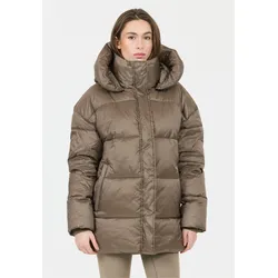 Outdoorjacke ATHLECIA "Moriarty", Damen, Gr. 36, grün (olivgrün), 100% Polyamid, unifarben, casual, normal, ohne Ausschnitt, Langarm, Jacken, mit innovativer Primaloft-Technologie