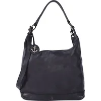 Harbour 2nd Anchor Love Emmy Schultertasche Leder 39 cm grau