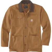 CARHARTT Rugged Flex Duck Loose-Fit, Textiljacke - Braun - M