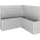 Biohort Belvedere 201 x 91 x 201 cm Silber