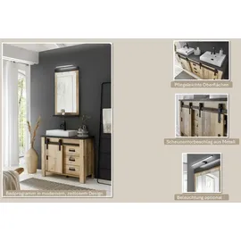 Home Affaire SHERWOOD Mehrzweckschrank 201 x 0 x 0 weiß