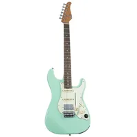 Mooer Audio GTRS Standard 800 Intelligent Guitar Surf Green - E-Gitarre,