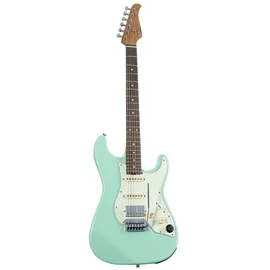 Mooer Audio GTRS Standard 800 Intelligent Guitar Surf Green - E-Gitarre,