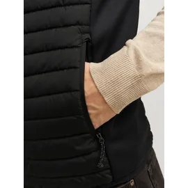 JACK & JONES Multi Bodywarmer Collar Noos Weste black L