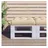 vidaXL Palettenkissen 60 x 60 x 12 cm beige 1 St.