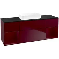 V&B Waschtischunterschrank Finion 160x60,3x50,1cm, Reg Peo m Lac, Peo Matt