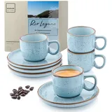 sänger Tasse, Espressotassen Set Rio Lagune 80 ml, 8 x)