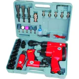 Brüder Mannesmann Werkzeuge MANNESMANN Druckluft-Werkzeugsatz, 33-teilig