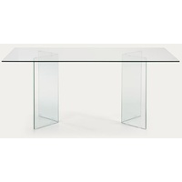 Glastisch Burano 200 x 90 x 78 cm Glas Esszimmer Tisch Möbelstück Anrichte Neu