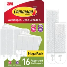 Command Montagepad Vorteilspack 8x2 L und 8x2 M