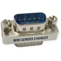 Value Mini Gender Changer, 9pol. Stecker-Stecker