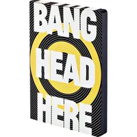 Nuuna Bang Head Here Notizbuch A5+ 256 Seiten 120