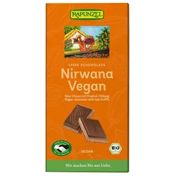 Rapunzel - Nirwana vegane Schokolade mit Pralinè-Füllung 100 g