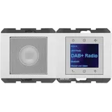 Berker Radio Touch mit Lautsprecher DAB+ Bluetooth K.x polarweiss glänzend 30807009