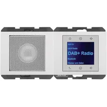 Berker Radio Touch mit Lautsprecher DAB+ Bluetooth K.x polarweiss glänzend 30807009