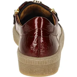 Gabor Damen Sneaker, rot(bordogold (95)), Gr. 71/2 / 7.5 UK