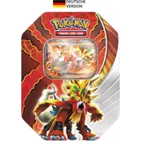 Pokémon Pokémon-Sammelkartenspiel: Tin-Box Paradox-Schicksale: Keilflamme-ex