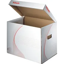 Esselte Archivcontainer 39,8 x 28,0 x 30,2 cm 10-tlg. weiß