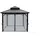 Primaster Mosquitonetze Pavillon Colossus 292 x 210 cm grau 4 Stück