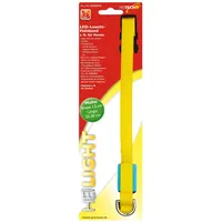 Heitech LED Leucht-Halsband Gelb 1,5 x 25-30 cm
