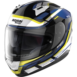 Nolan N60-6 Lancer Helm, zwart-geel, XL Voorman