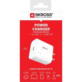SKROSS Reiseladegerät USA/Japan etc. USB-C PD 30W ungeerdet