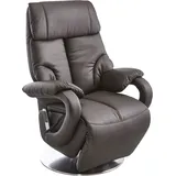 sit&more TV-Sessel Invito Kunstleder 80 x 111 x 80 cm Braun mit Motor und Aufstehhilfe