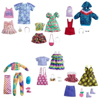 Mattel Barbie Moden 2 Outfits und 2 Accessoires für die Barbie Puppe