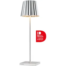Outdoor Tischleuchte Troll 2.0 38 Silber