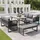 Okwish Gartenlounge-Set Loungeset grau