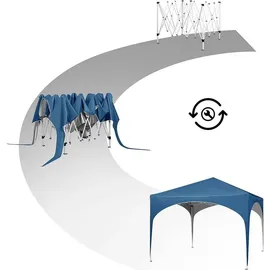 Woltu Faltpavillon 3 x 3 m Blau