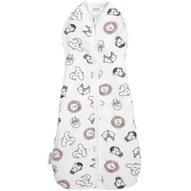 Meyco Baby Babyschlafsack Animal Multicolour (1 tlg), 70cm bunt