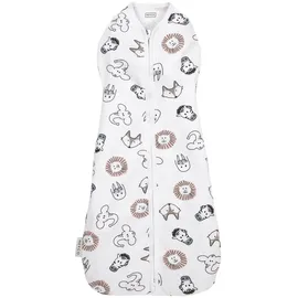Meyco Baby Babyschlafsack Animal Multicolour (1 tlg), 70cm bunt