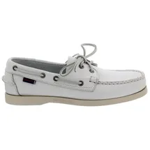 Sebago Docksides Portland Herren Weiß 43