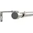 deco-raum Gardinenstange Silber, Metall, 160 cm Ø Vorhänge, Gardinenstangen