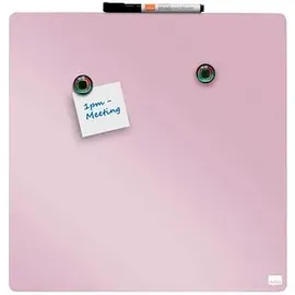 NOBO Magnettafel 36 x 36 cm Rosa