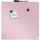 NOBO Magnettafel 36 x 36 cm Rosa