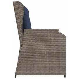 vidaXL Gartenbank 1-tlg 220 x 60 x 70 cm Grau
